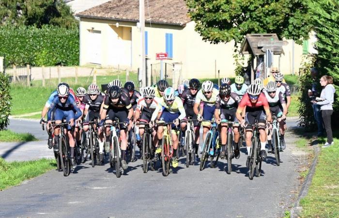 South Gironde – CYCLING — — Anthony Brégière winner of the Douchapt cyclo-cross