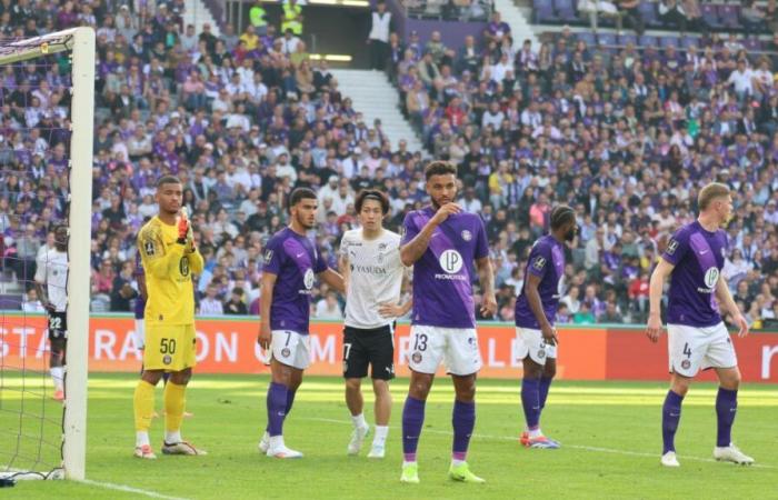 The Stade de Reims ended up cracking in Toulouse in Ligue 1