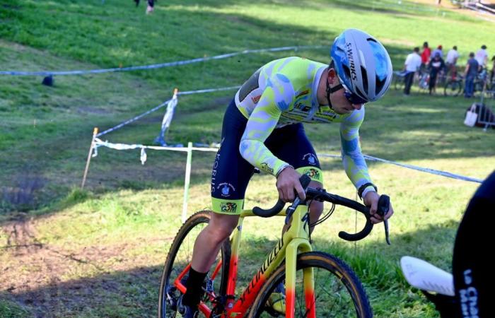 South Gironde – CYCLING — — Anthony Brégière winner of the Douchapt cyclo-cross