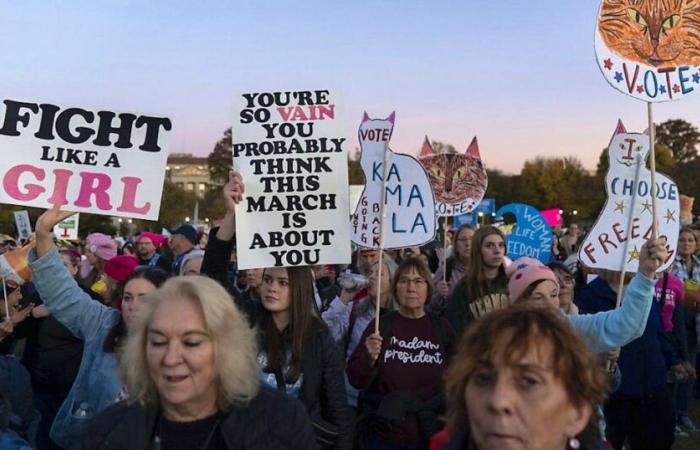 Abortion: Thousands of women march for their rights in Washington