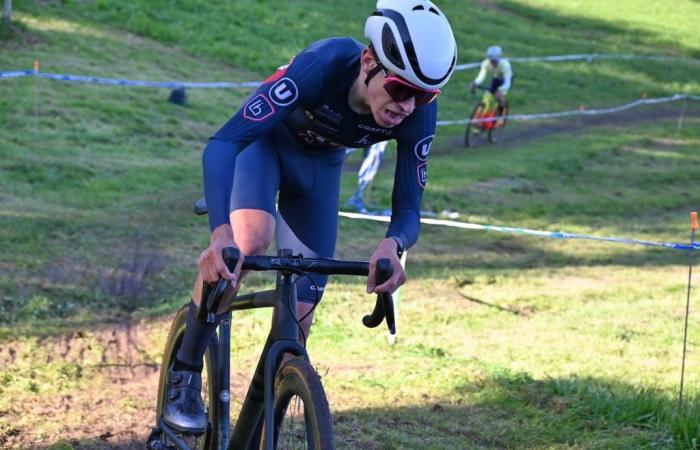 South Gironde – CYCLING — — Anthony Brégière winner of the Douchapt cyclo-cross