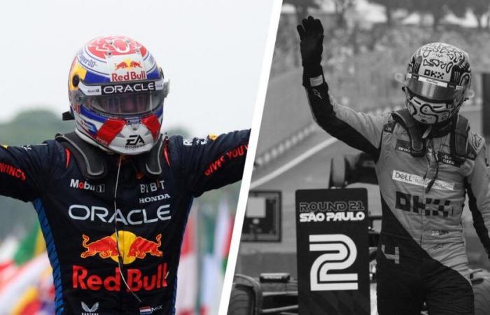 Verstappen's demonstration in the rain, the French podium and Norris's lost title hopes… The tops and flops of the Brazilian GP