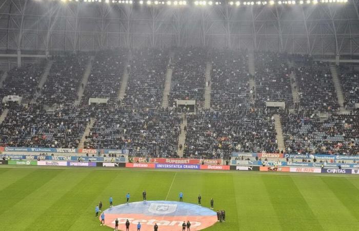 How many spectators attend the Universitatea Craiova – FCSB derby. The “traitor” Alex Băluță, profusely cursed by the Oltean gallery. Update