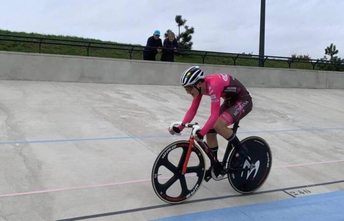 Track cycling. Mayennais Alan Mareau crowned French U17 champion in the points race