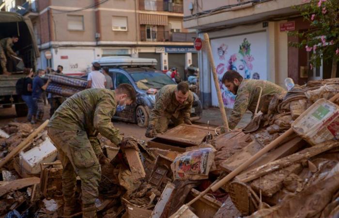 new rains forecast, King Felipe VI and Pedro Sanchez arrived in disaster areas