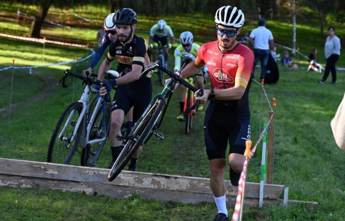 South Gironde – CYCLING — — Anthony Brégière winner of the Douchapt cyclo-cross