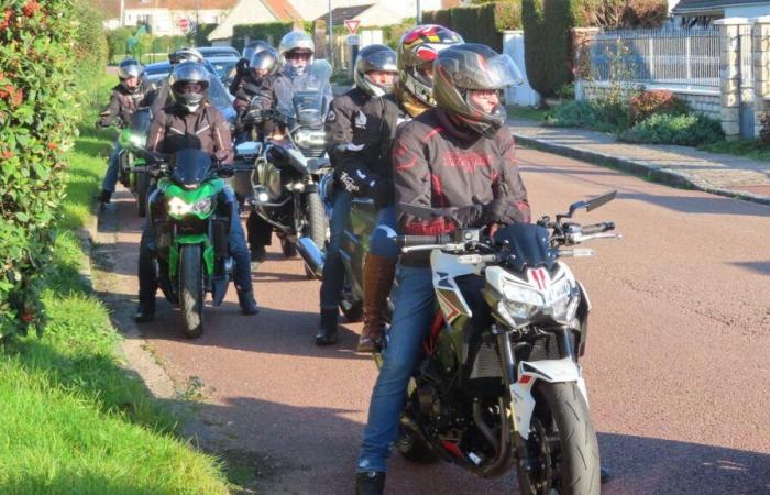 In Oise, bikers come together to help a mother who lives in precarious housing