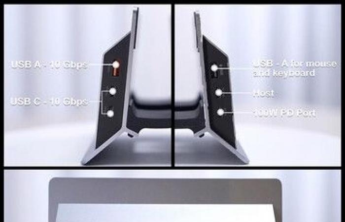 TobenOne: a convenient laptop docking solution with plenty of ports that frees up desk space