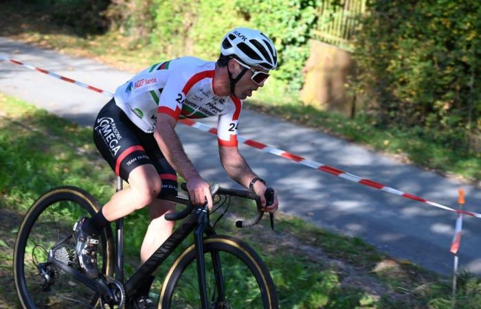 South Gironde – CYCLING — — Anthony Brégière winner of the Douchapt cyclo-cross