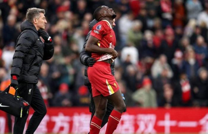 French team. Ibrahima Konaté injured with Liverpool