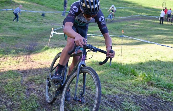 South Gironde – CYCLING — — Anthony Brégière winner of the Douchapt cyclo-cross