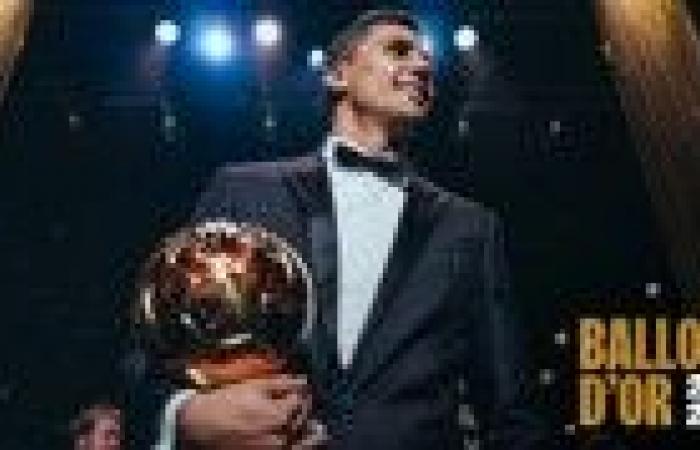 Guardiola congratulates Rodrigo on Ballon d’Or win