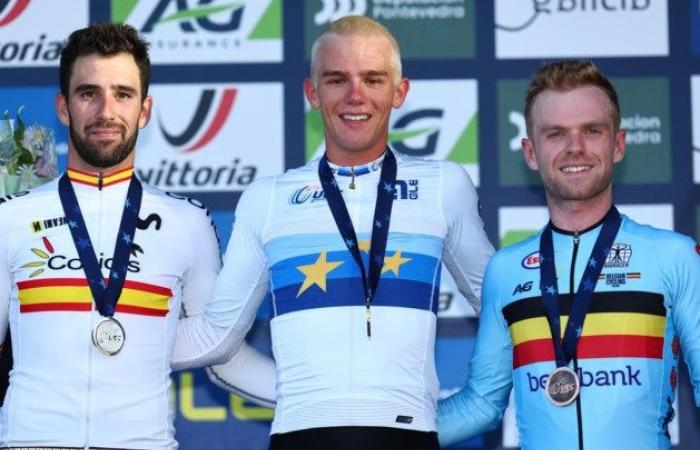 Thibau Nys is crowned European cyclo-cross champion for the first time: “I have no words for it”