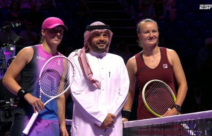 ¦wiatek did not expect such a welcome in Riyadh. What a shame. Tennis