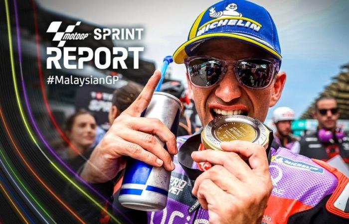 Martin supreme to set up match point on Sunday as Bagnaia slides out at Sepang