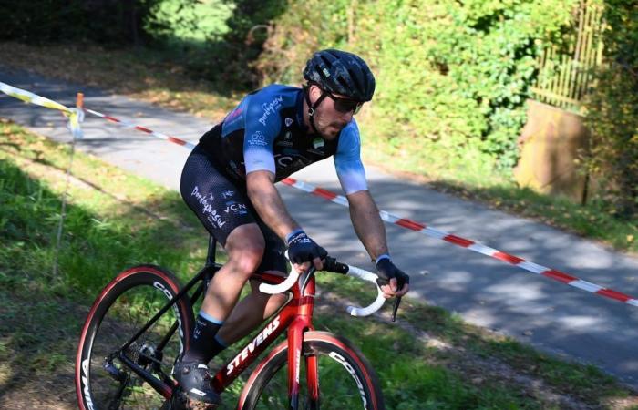 South Gironde – CYCLING — — Anthony Brégière winner of the Douchapt cyclo-cross