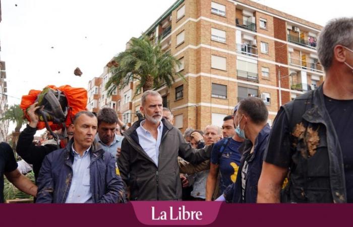 Floods in Spain: the king and queen leave Paiporta on the verge of riot