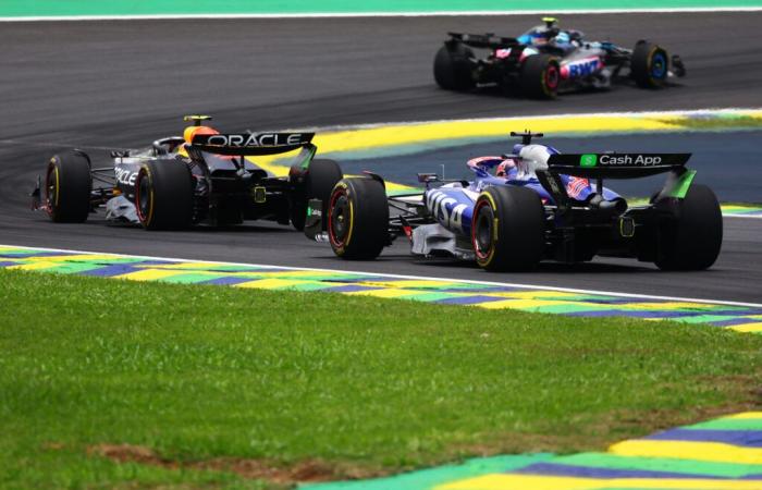 George Russell takes the lead, the start of the Brazilian GP in video