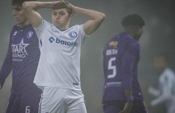 Sand in the machine: mediocre Ghent chokes on bottom line Beerschot and has to leave fifth place to Anderlecht