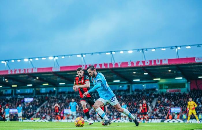 Club record unbeaten run ends in defeat at Bournemouth