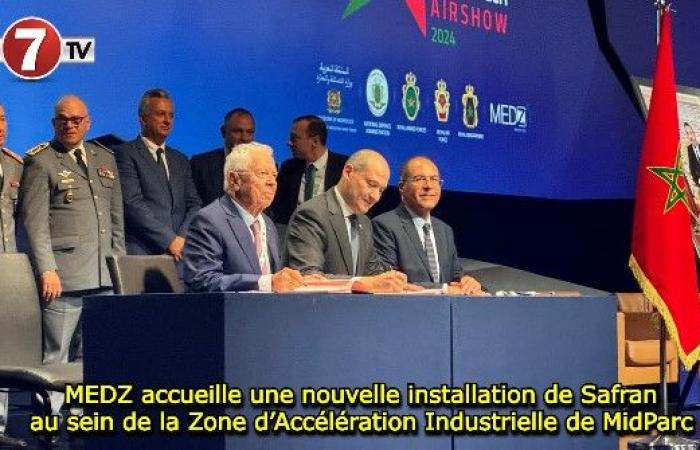 MEDZ welcomes a new Safran installation within the MidParc Industrial Acceleration Zone – Le7tv.ma