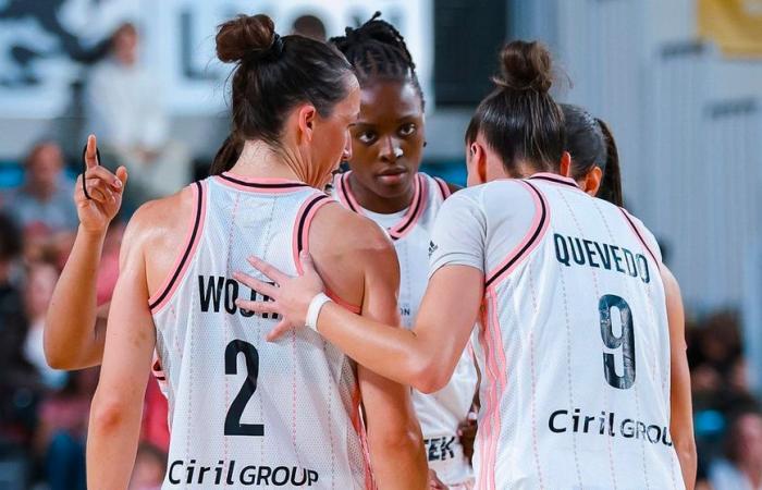 Lyon struggles against Basket Landes, Villeneuve d'Ascq lagging behind