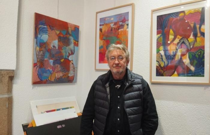 Jean-Louis Cleret awaits art lovers