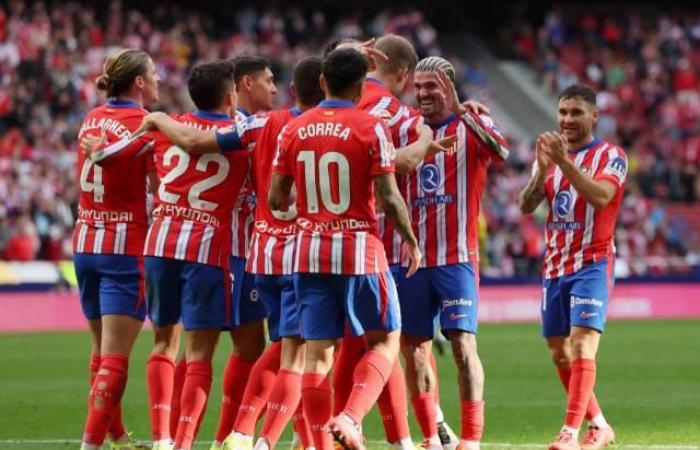 Atlético de Madrid easily dispose of Las Palmas before traveling to Paris