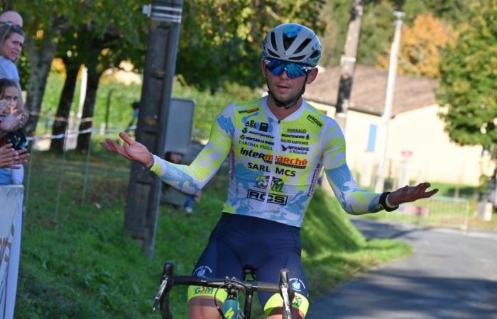 South Gironde – CYCLING — — Anthony Brégière winner of the Douchapt cyclo-cross