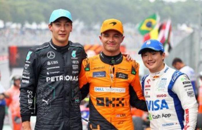 Brazilian GP (qualifying): Norris on pole, Verstappen will start 17th after a very eventful session