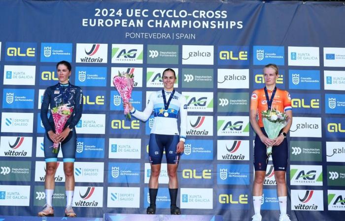 French Célia Gery European champion among the promises after a captivating sprint with Schreiber, Fleur Moors finishes fifth