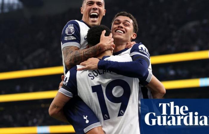 Solanke double helps Spurs secure emphatic win against Aston Villa | Premier League