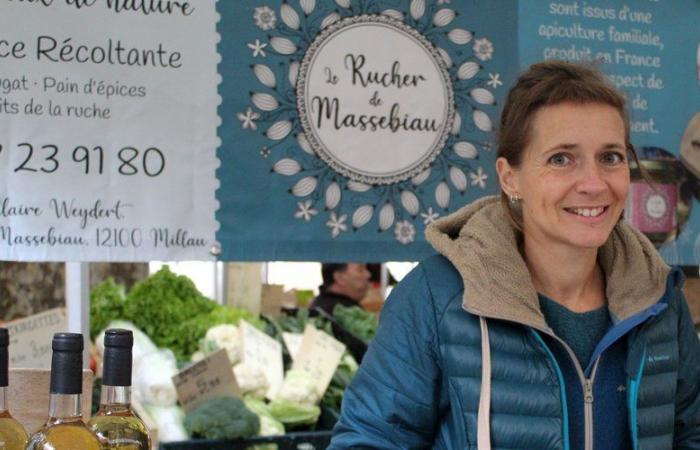 Claire Weydert, a transhumant Aveyron beekeeper who takes her bees on a journey