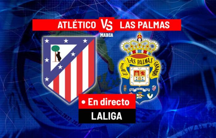 Atlético – Las Palmas, live