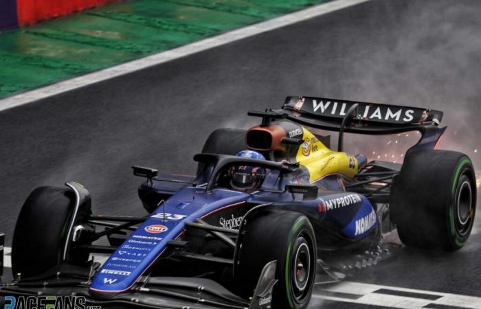 Albon says his car won’t be fixed in time to start Brazilian Grand Prix · RaceFans