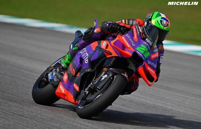 MotoGP Malaysia J3, Franco Morbidelli (Ducati/14): “Racing in Barcelona is good news”