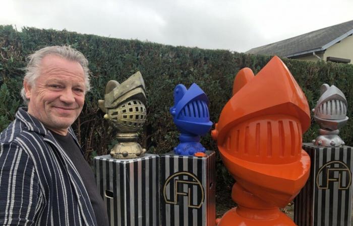 Passionate about sculpture, Jean-François wants to make his creations known