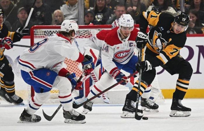 3-1 defeat in Pittsburgh: at least the Canadiens players responded