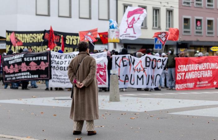 Demonstration in Winterthur: Several hundred people protested against the housing shortage