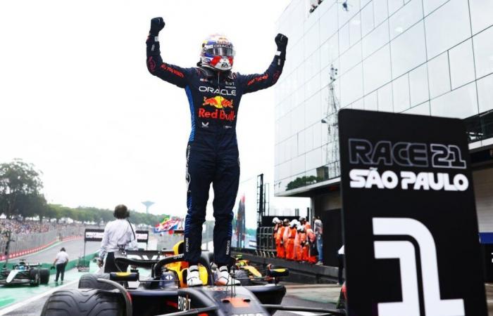 Verstappen experienced “a real roller coaster” this Sunday in Brazil