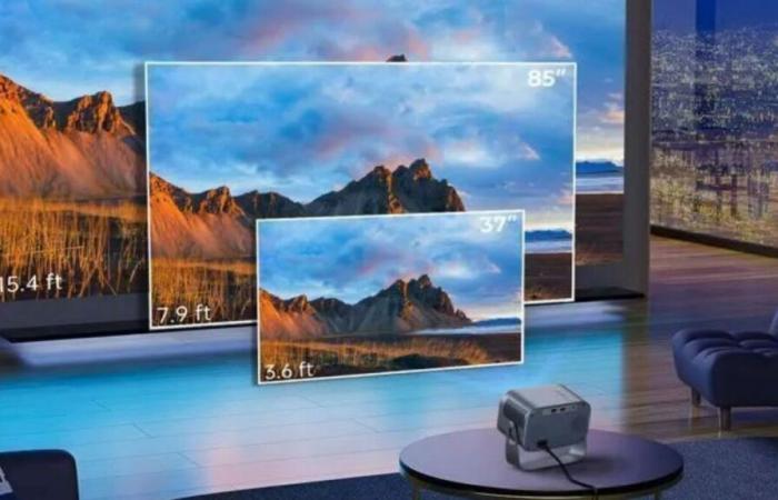 A Losei video projector for less than 90 euros? It’s possible at Cdiscount