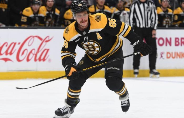 Benched, Pastrnak takes the blame