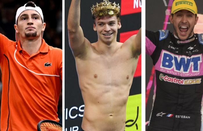 Ugo Humbert finalist at Bercy, the resounding recovery of Léon Marchand, Esteban Ocon and Pierre Gasly on the podium in F1… The sports recap of the weekend