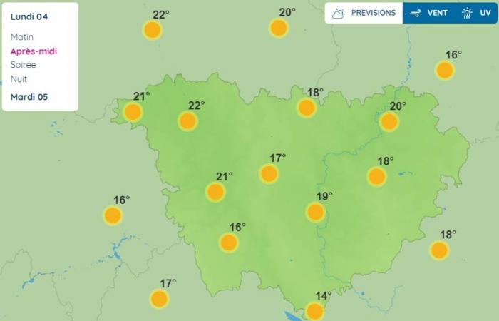 Great sunshine announced in Haute-Loire this Monday… except in the morning, in Puy-en-Velay