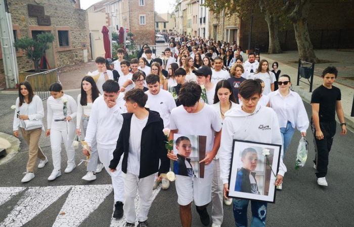 Murder of a 14-year-old teenager in Alénya: between shock and grief, more than 500 people to pay tribute to Emilio