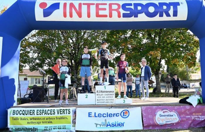 South Gironde – CYCLING — — Results, photos of the youth events (U 7 to U 17) of the Douchapt cyclo-cross