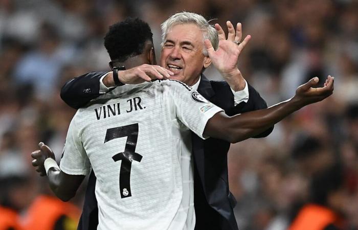 'Vinicius is sad but not because of the Ballon d'Or', Carlo Ancelotti's message before AC Milan