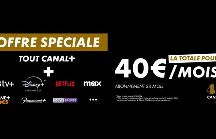 CANAL+ is celebrating its anniversary and pulling out all the stops with its special 40th anniversary offer!