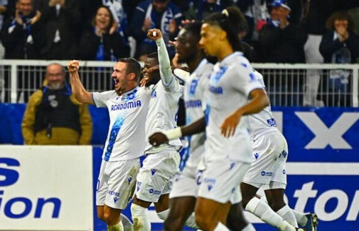 AJ Auxerre smashes Stade Rennais, Montpellier loses again at Le Havre