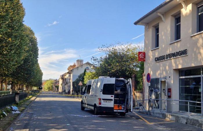 en-Bigorre – The Caisse d'Épargne ATM targeted: damage estimated at €100,000